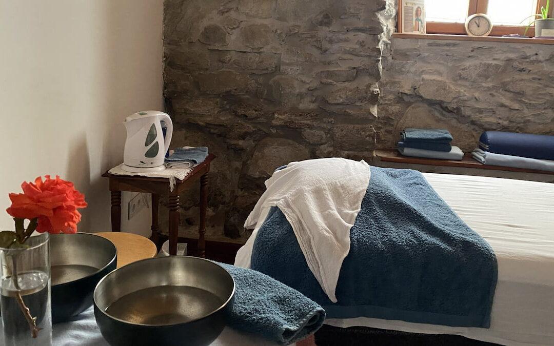 Sala en silencio para tratamiento facial
